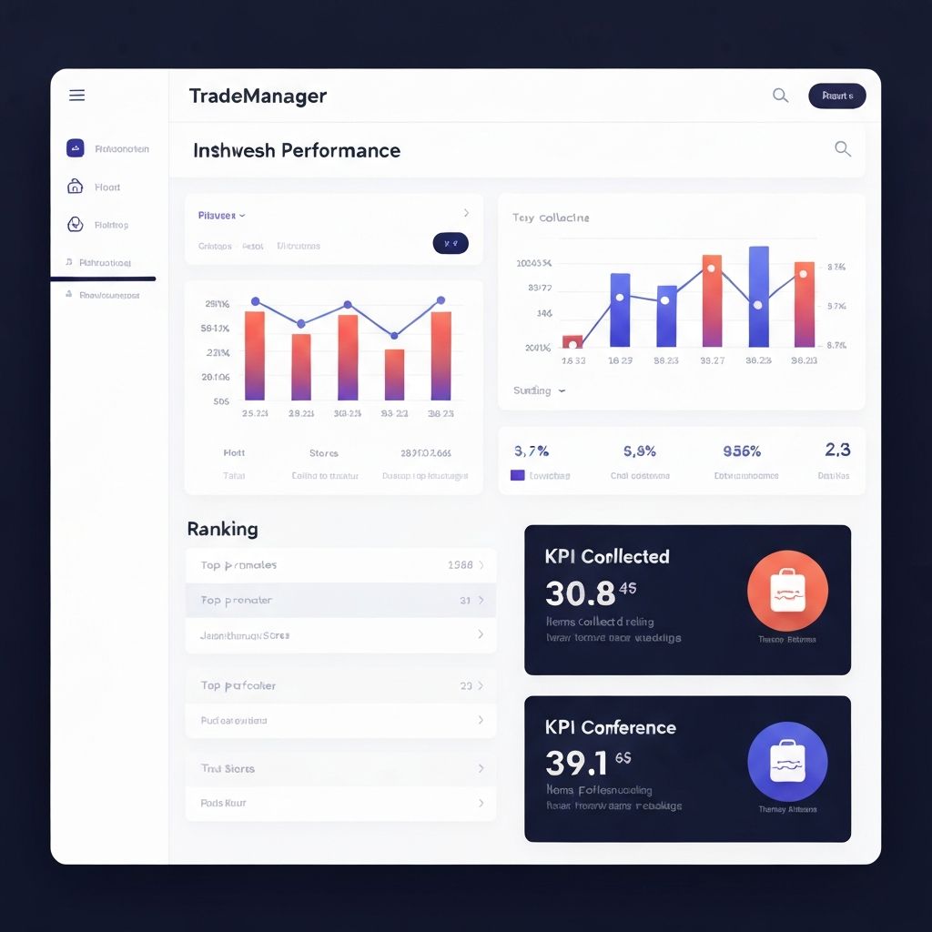 Dashboard do TradeManager